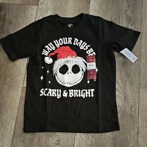Disney's " Tim Burton's-T Nightmare Before Christmas"  'Scary & Bright' T-Shirt